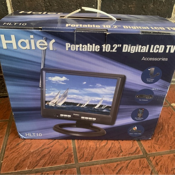 COPY - Haier portable 10.2 digital lcd tv *NIB* Still sealed. - Picture 1 of 5